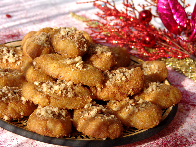 Tasty Traditions: Melomakarona, Greek Honey Cookies