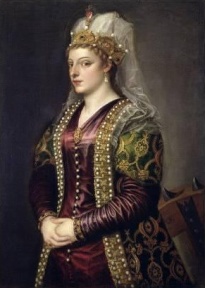 Portrait_of_Caterina_Coronaro_1542_uffizi_florence_Titian